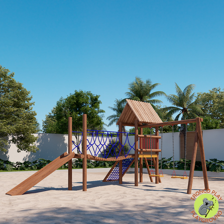 Linha Tronco de Madeira